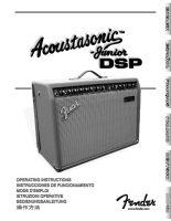 Fender Acoustasonic-Junior-DSP - Owners Manual 